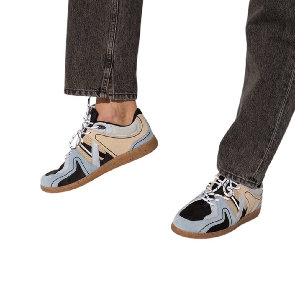 Ganni Sneakers Light Blue Size 10